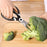 3 in1 Multi-Function Kitchen Household for Vegetables, Fruit, Cheese & Meat Slices with Bottle Opener Stainless Steel Sea Food Scissor (1 Pc )