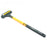 Portable window brush with squeegee, perfect for cleaning small windows and mesh screens.