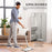 X-shape mop for easy floor cleaning