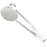 Kitchen filter spoon with clip, stainless steel, multi-functional.