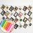 Wooden clips set of 10, ideal for various household and craft uses.